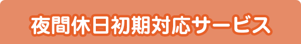 夜間休日初期対応サービス